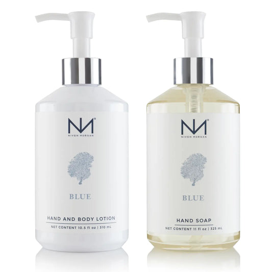 Blue Hand Set- Hand Soap and Lotion