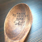 About to stir up some Shit Laser Engraved wooden Spoon Funny