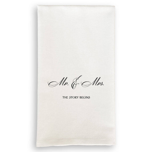 Mr and Mrs: Dishtowel