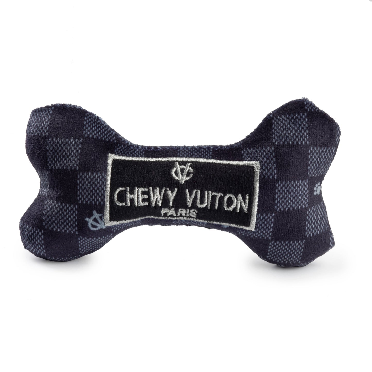 Black Checker Chewy Vuiton Large