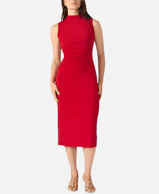 Steve Madden Mo Dress Dark Red
