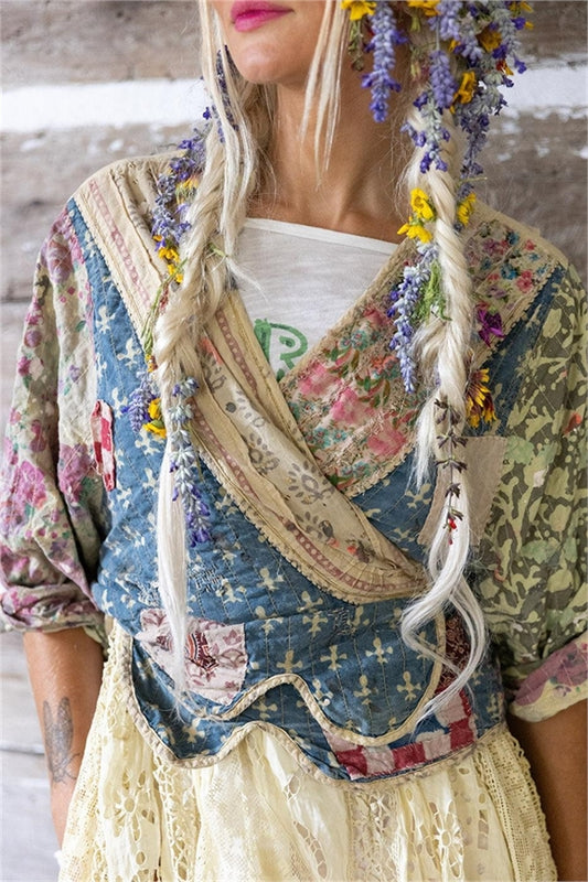 Magnolia Pearl JACKET 980 KALAMKARI ANDHRA JACKET