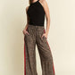 Leopard Print Trouser Pants