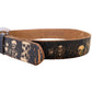 Wide Skull Belt