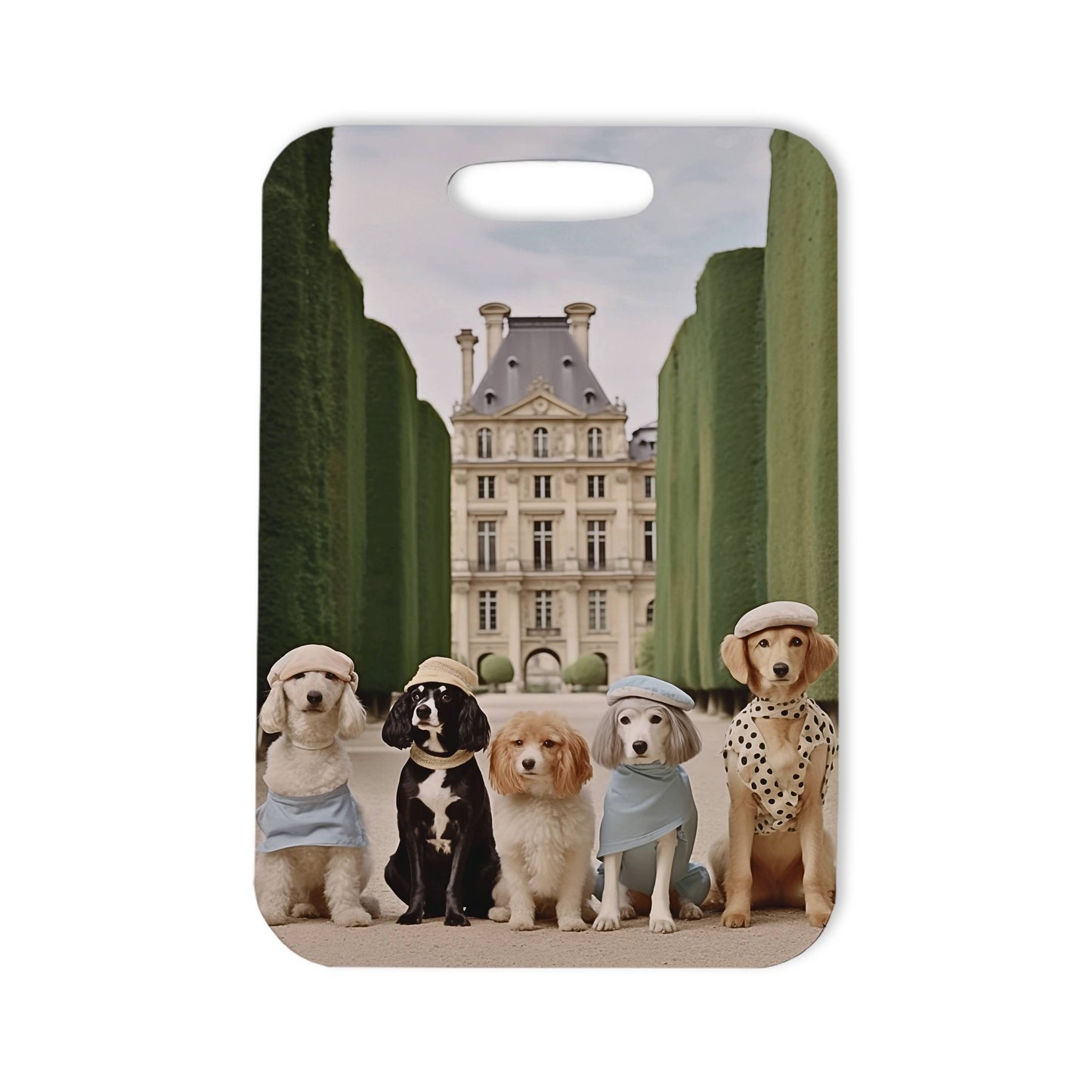 Bag Tag- Paris Dogs