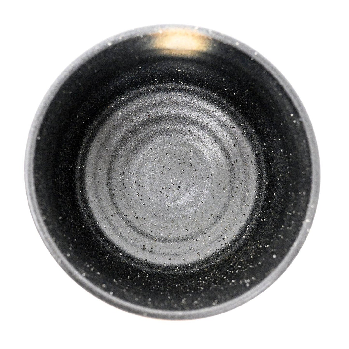 12oz 4.75"D Mino Ware Matcha Bowl Moonlit Iga Spray JP (1/48)