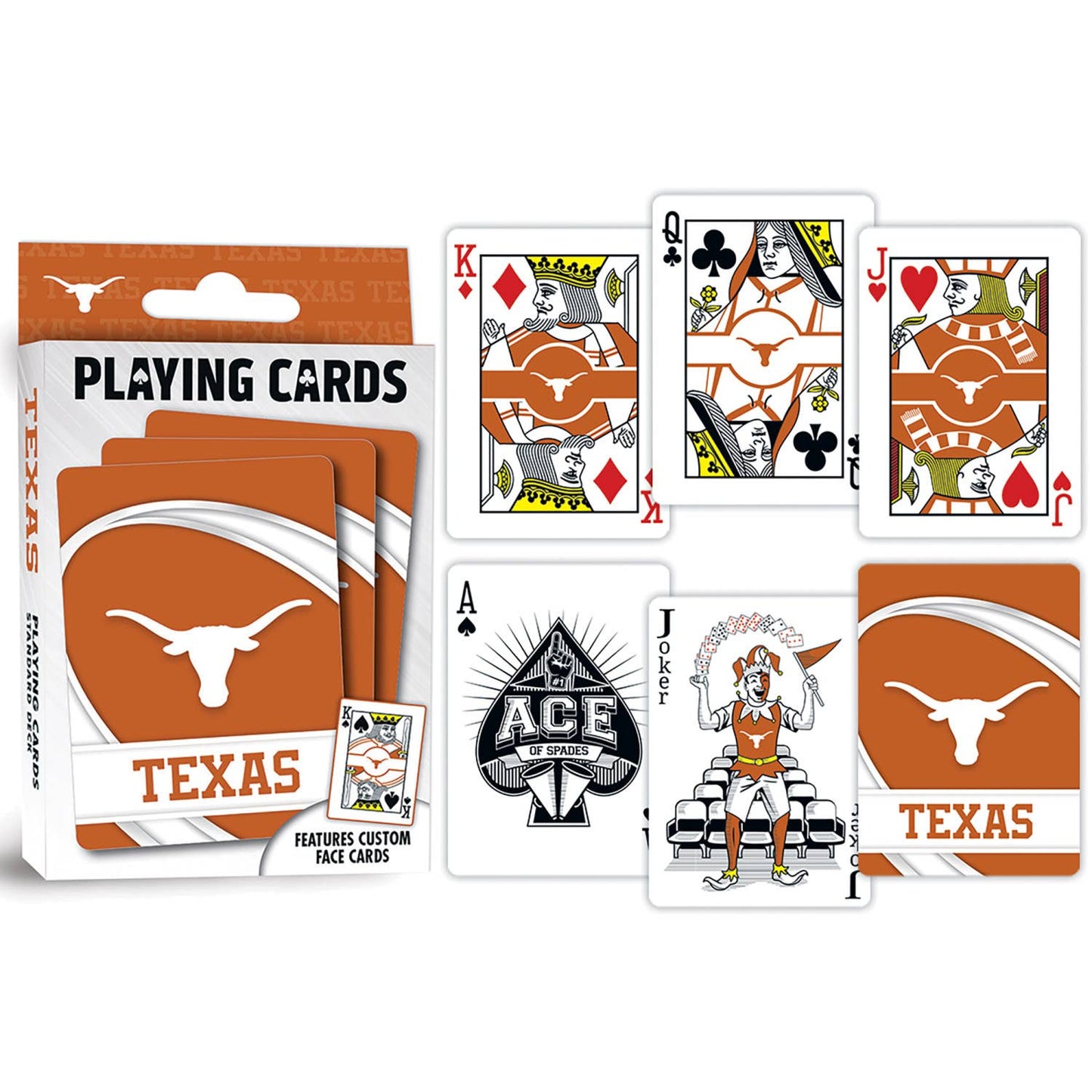 Texas Longhorns Playing Cards
