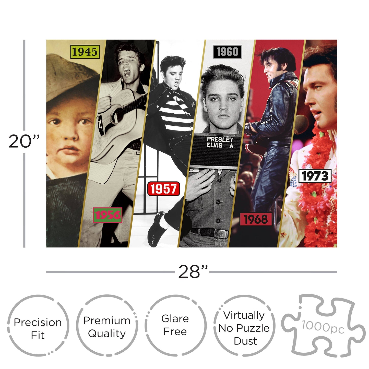 Elvis Timeline  Jigsaw Puzzle