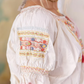 Magnolia Pearl Embroidered Chrissy Folk Blouse