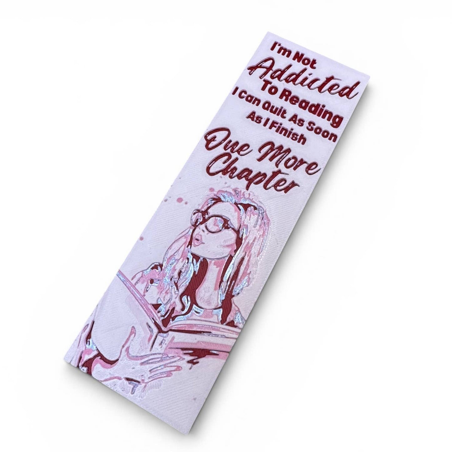 I’m Not Addicted 3D Bookmark 