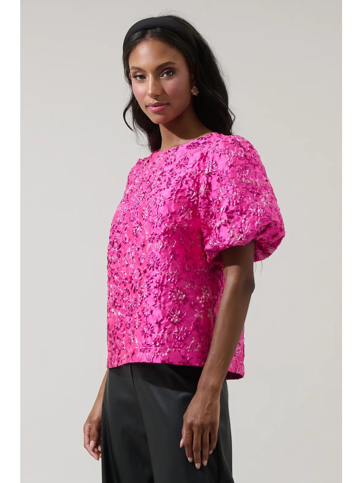 Harrington Jacquard Floral Joi Blubble