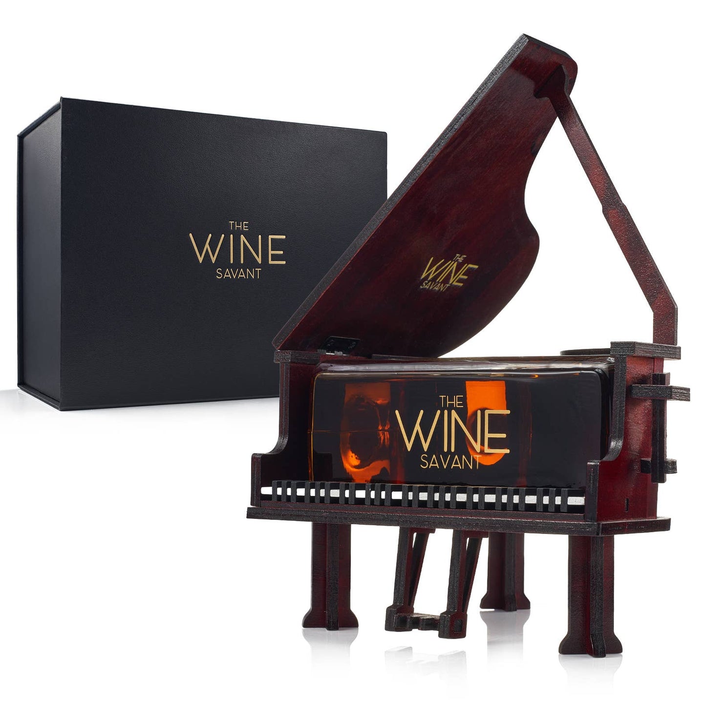 Piano Shaped Whiskey & Wine Decanter - 25OZ