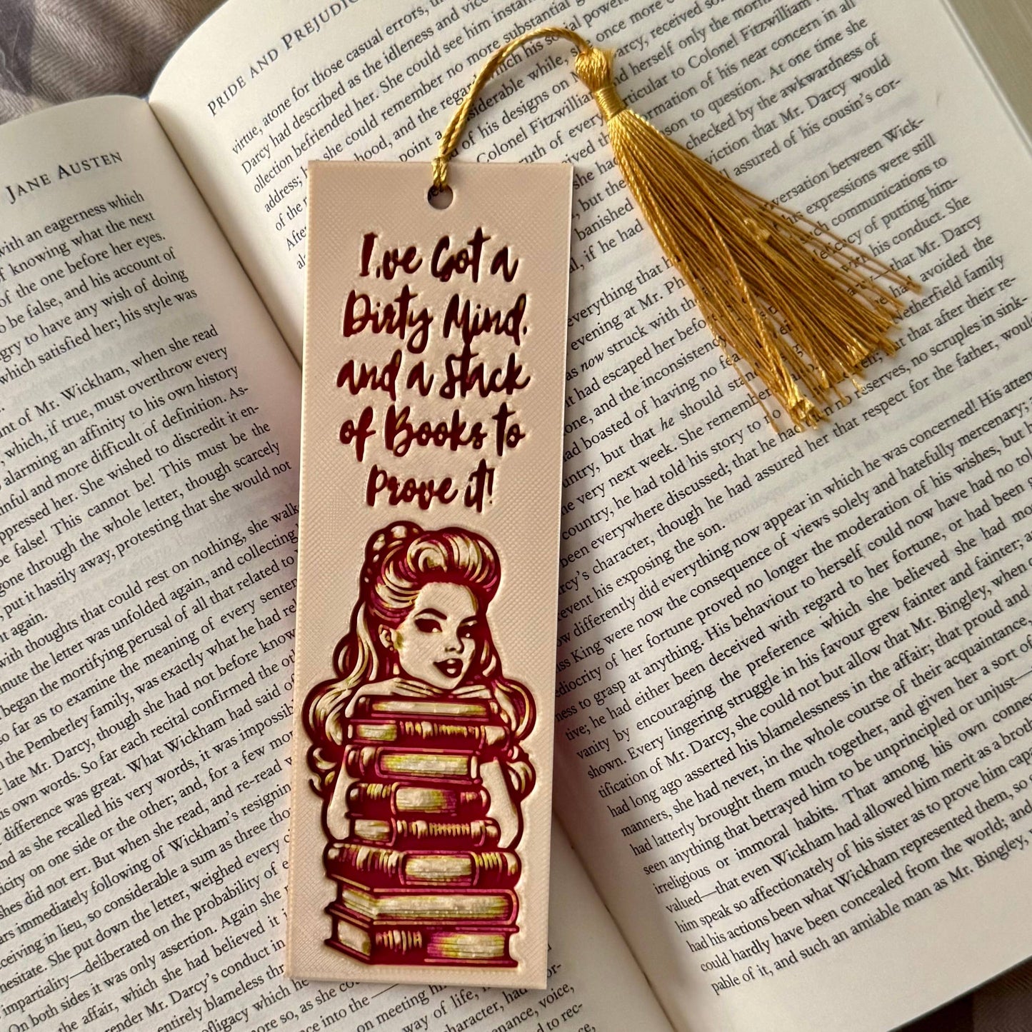 I've Got a Dirty Mind and a Stack of Books