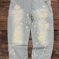 Peace and Love Jeans Blue Railroad