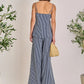 Striped Wide Leg Pant