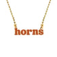 Texas Longhorns  Necklace