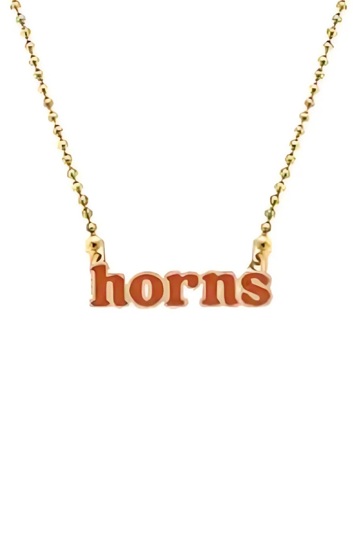 Texas Longhorns  Necklace