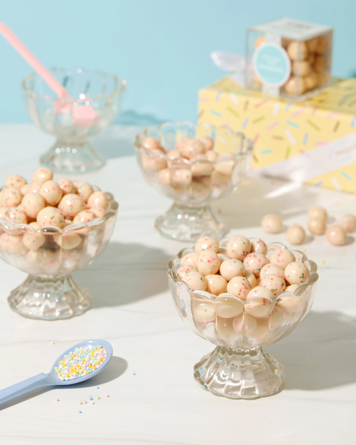 Birthday Cake Cookie Bites