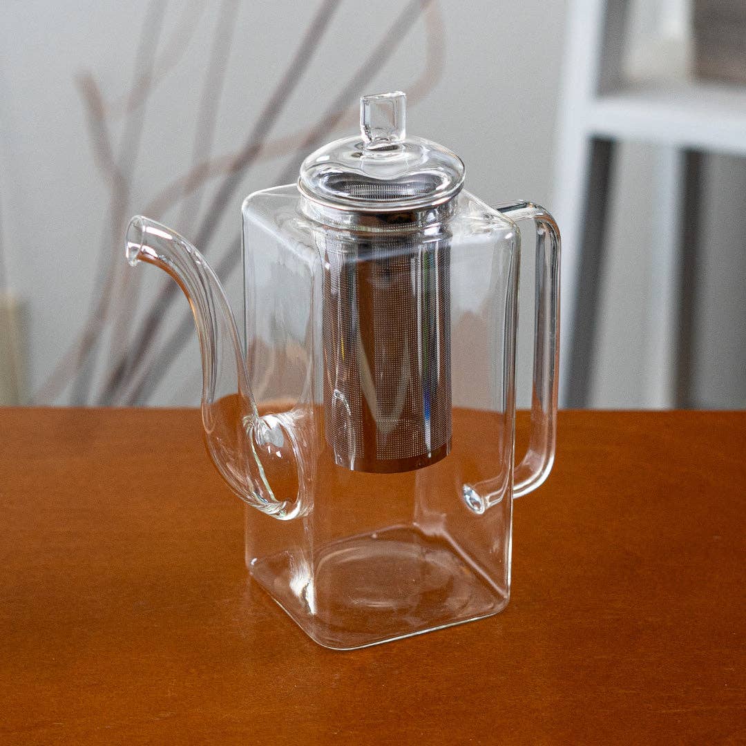 Glass Tea Pot Tall