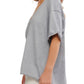 FREE PEOPLE  Nina Tee Heather Grey