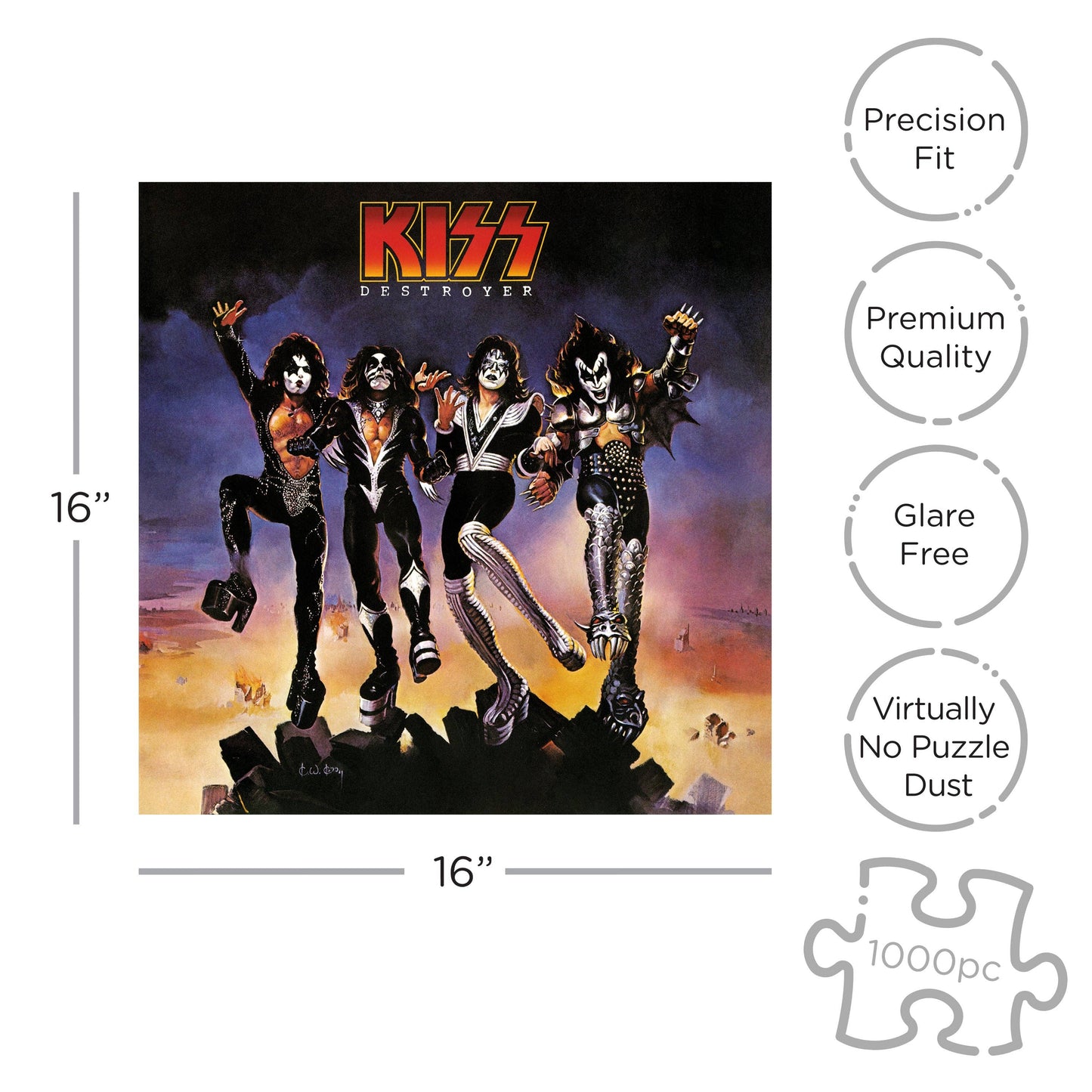 KISS Destroyer Jigsaw Puzzle