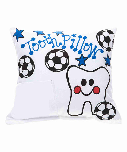 Soccer Tooth  Fairy Pillow