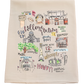 College Station City Tea Towel