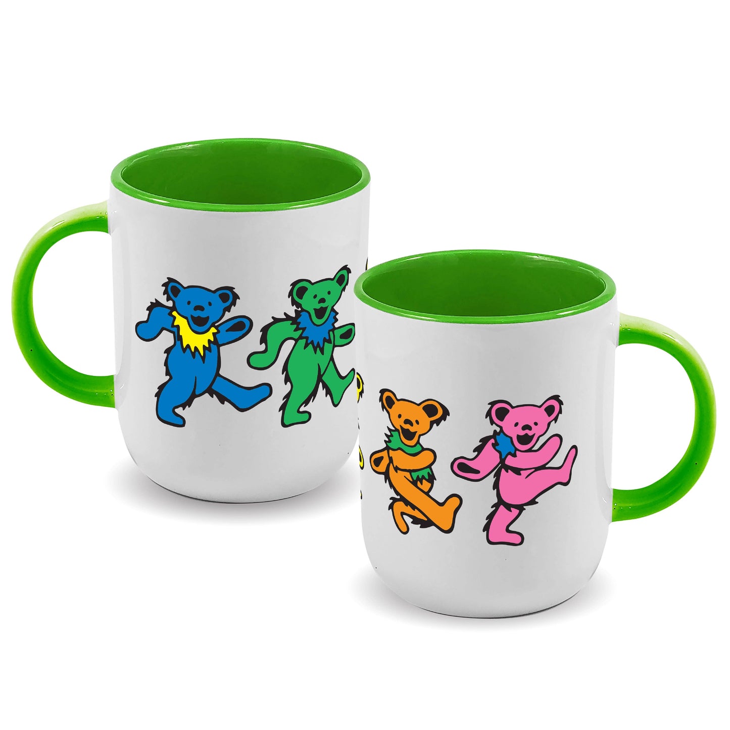 Grateful Dead Dancing Bears Cappuccino Mug