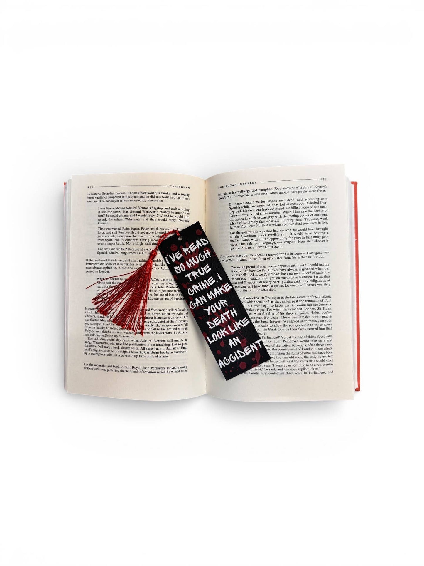 I've Read So Much True Crime 3D Bookmark