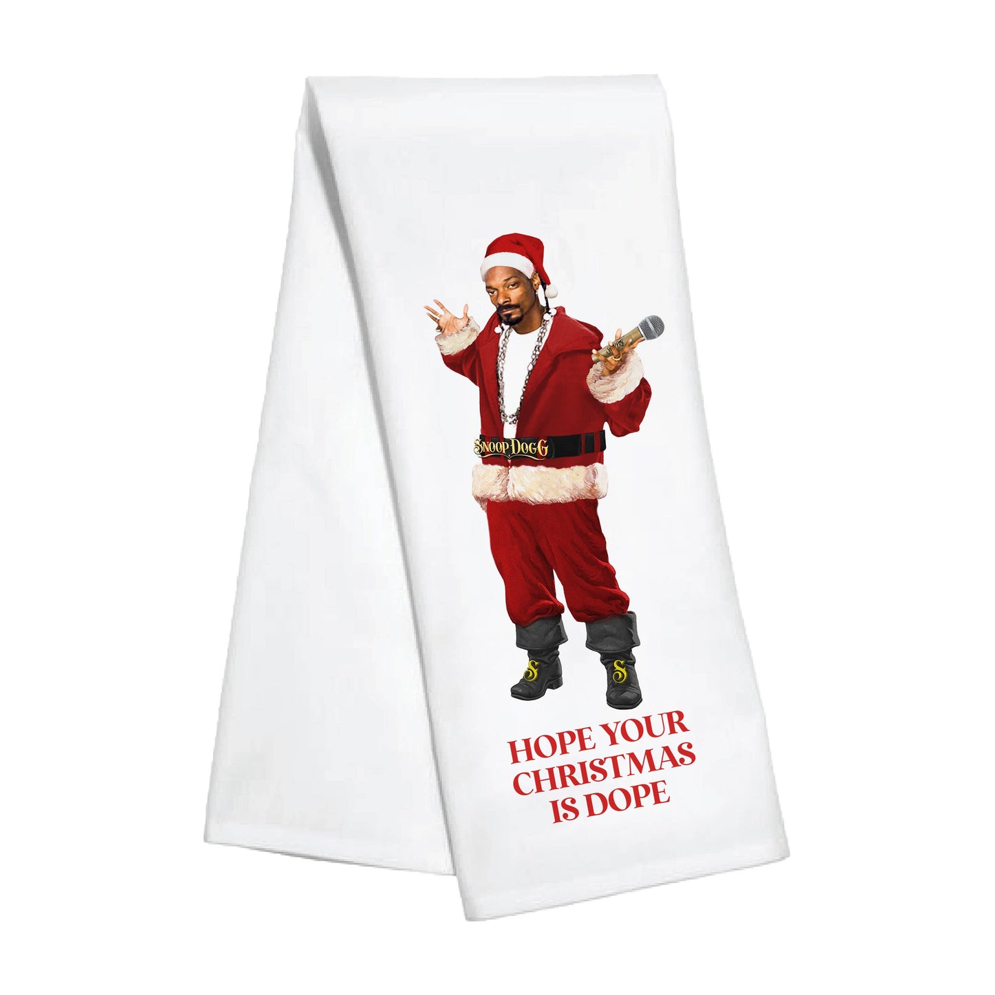 Kitchen Towel - Snoop Dogg Christmas