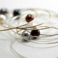 Pearl Bangles - Gold Filled: 7.5 Inches