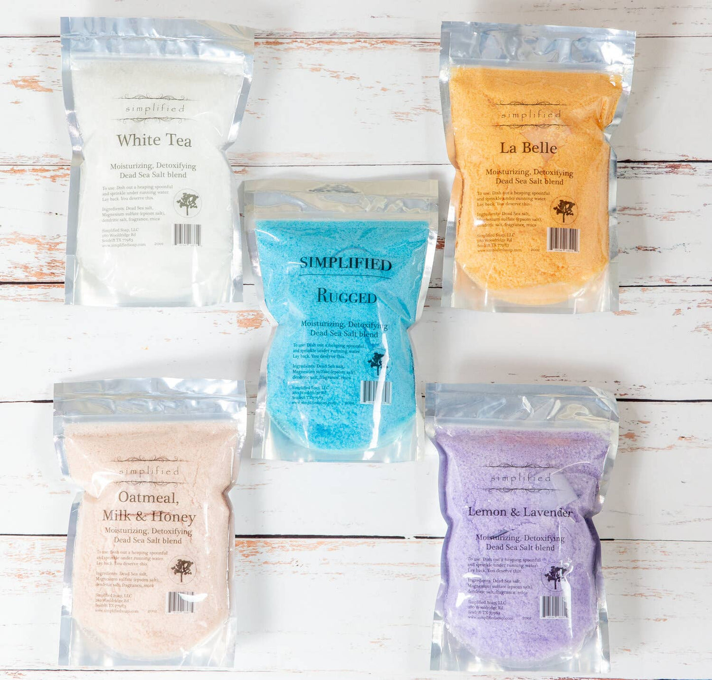 Simplified Soap 20oz Dead Sea Salt Bag