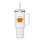 Water Tumbler (White) - Orange Label