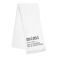 Linen Fringe Towel - Mimi