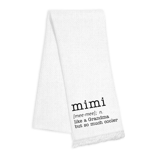 Linen Fringe Towel - Mimi
