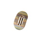 IRIDESCENT OVAL HAIR CLAW CLIP STRONG GRIP