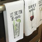 Alcohol Bar Towels: Hit Me W/ Best Shot