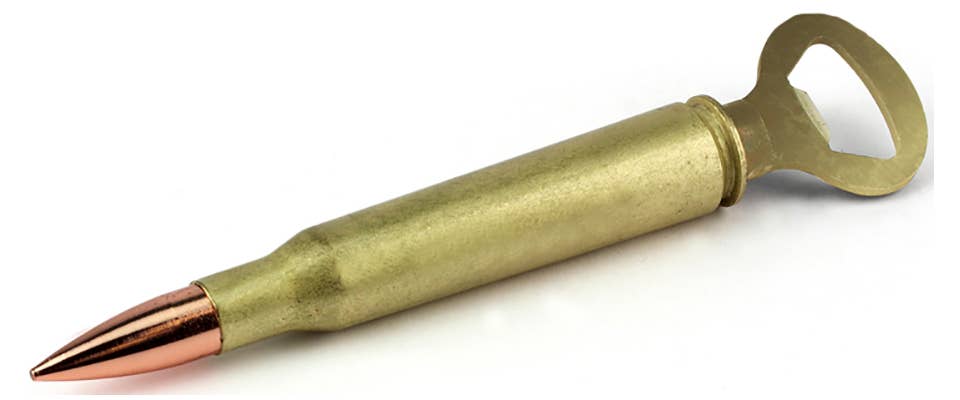 50 Caliber Bottle Opener