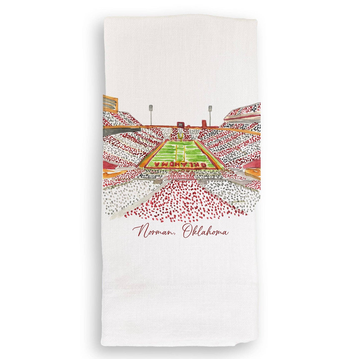 Norman, Oklahoma Stadium: Dishtowel