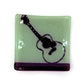 Acoustic Guitar Fused Glass Catch-all Dish