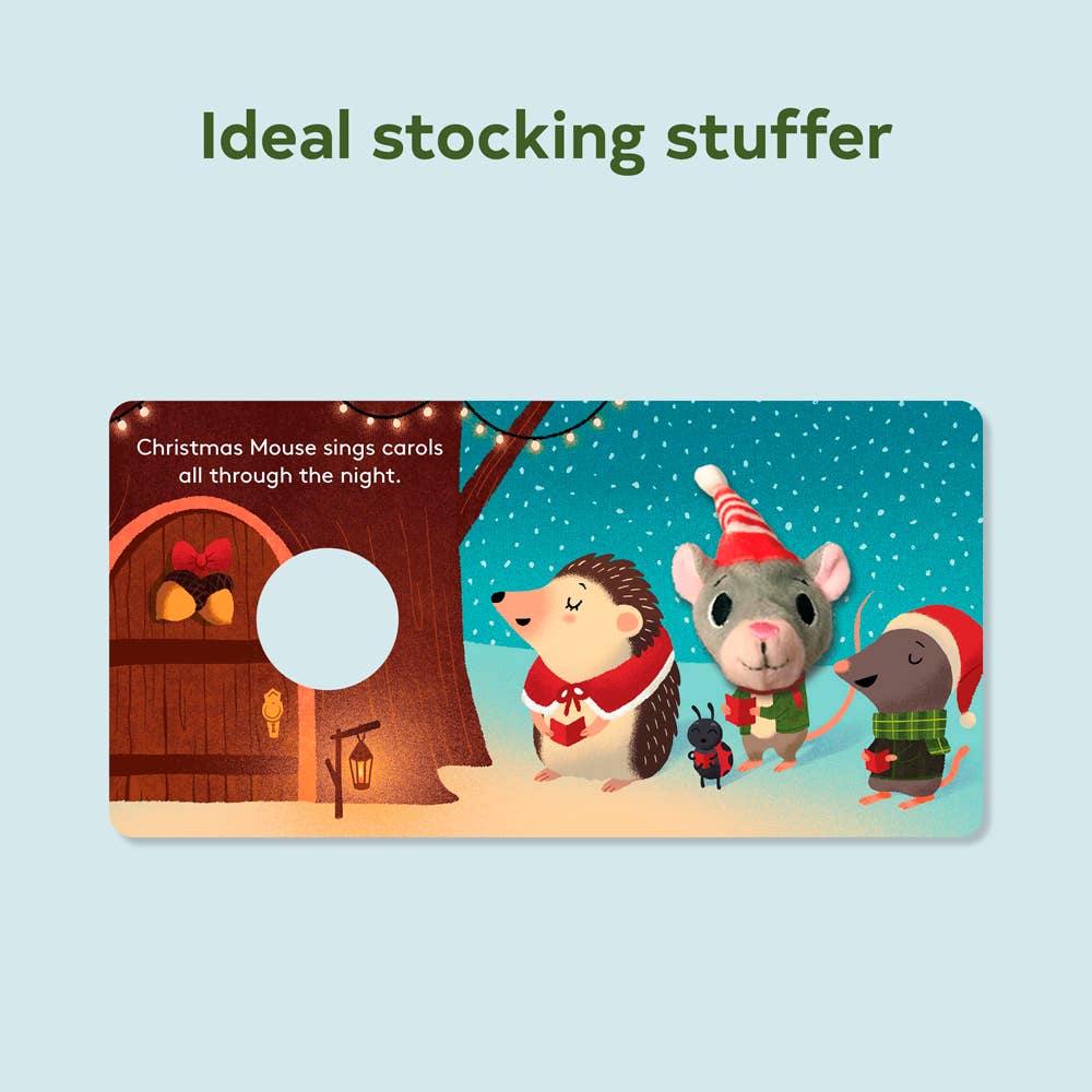 Christmas Mouse: Finger Puppet Book