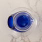Blue Glass Sake Decanter Bottle with Ice Pocket (12 oz)