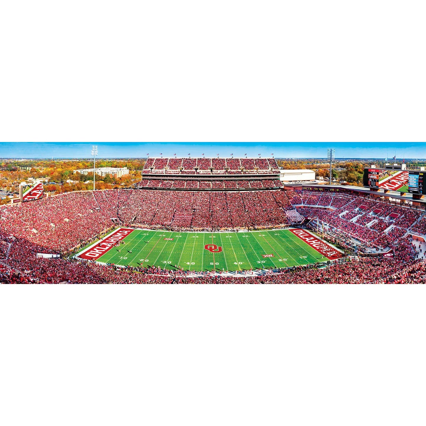 Oklahoma Sooners - 1000 Piece Panoramic Puzzle