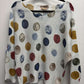 Italian OS Multicolour Polka Dot Knit Sweater