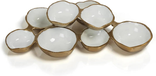 Zodax Cluster of 8 Round Serving Bowls