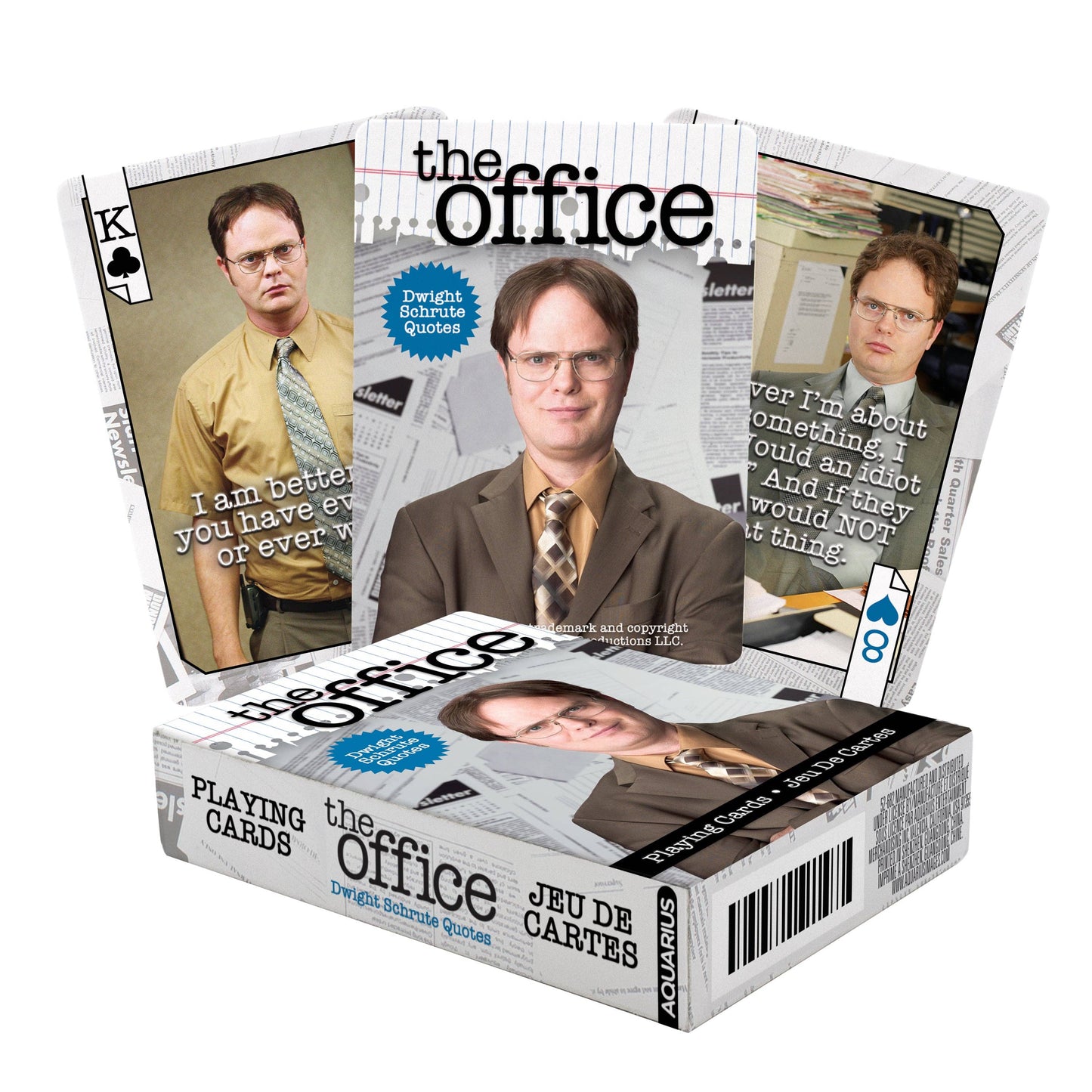 The Office - Dwight Quotes Playing Cards