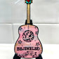 Taylor Swift ornament, BEJEWELED, hand painted mini guitar