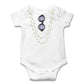 Baby Onesie - Pearl Necklace: 6-9 Months