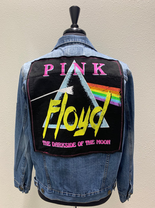 Vintage Repurposed Pink Floyd Jacket