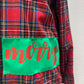 Vintage Repurposed Merry Flannel